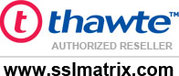 Thawte SSL123 Certificate Discount Offer From SSLMatrix