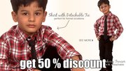 Boys clothes in stylish design